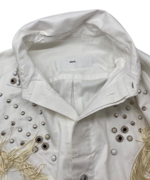 TOGA PULLA（トーガ プルラ）TOGA PULLA (トーガ プルラ) Cotton western shirt/コットンウエスタンシャツ ホワイト サイズ:36の古着・服飾アイテム