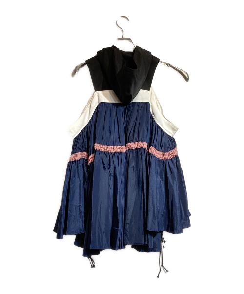 SHIROMA（シロマ）SHIROMA (シロマ) ドローコードフリルベスト マルチカラー サイズ:SIZE FREEの古着・服飾アイテム