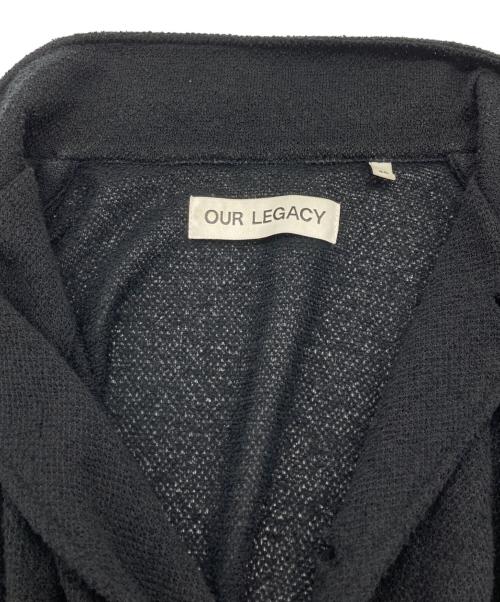 OUR LEGACY（アワーレガシー）OUR LEGACY (アワーレガシー) BOX SHIRT SHORTSLEEVE ブラック サイズ:46の古着・服飾アイテム