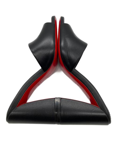Christian Louboutin（クリスチャン・ルブタン）Christian Louboutin (クリスチャン・ルブタン) ヒールサンダル ブラック サイズ:36 1/2の古着・服飾アイテム