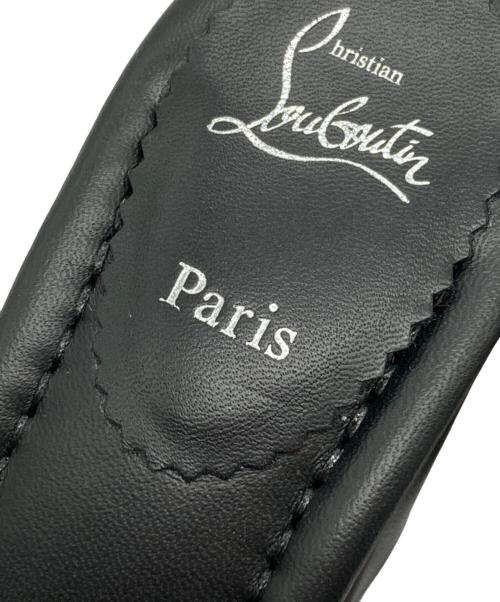 Christian Louboutin（クリスチャン・ルブタン）Christian Louboutin (クリスチャン・ルブタン) ヒールサンダル ブラック サイズ:36 1/2の古着・服飾アイテム