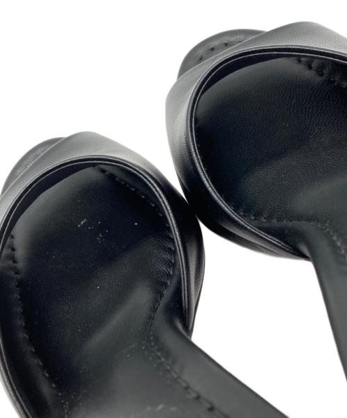 Christian Louboutin（クリスチャン・ルブタン）Christian Louboutin (クリスチャン・ルブタン) ヒールサンダル ブラック サイズ:36 1/2の古着・服飾アイテム