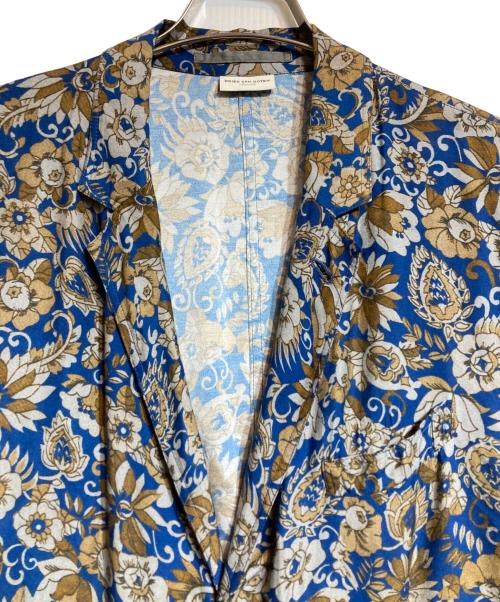 DRIES VAN NOTEN（ドリスヴァンノッテン）DRIES VAN NOTEN (ドリスヴァンノッテン) 3B総柄ジャケット ブルー サイズ:52の古着・服飾アイテム