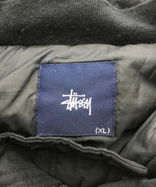 stussy（ステューシー）stussy (ステューシー) 00Sファイヤーマンリフレクタージャケット ブラック サイズ:XLの古着・服飾アイテム