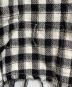 中古・古着 ANCELLM (アンセルム) C/R CHECK SHORT ZIPUP SHIRT ブラック×ホワイト サイズ:3：25000円