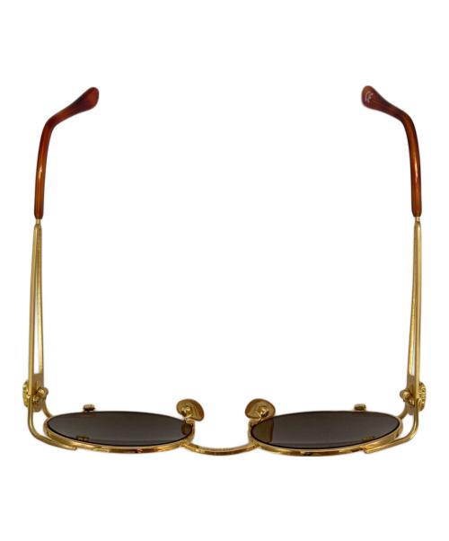 VERSACE（ヴェルサーチェ）VERSACE (ヴェルサーチェ) サングラス ゴールドの古着・服飾アイテム