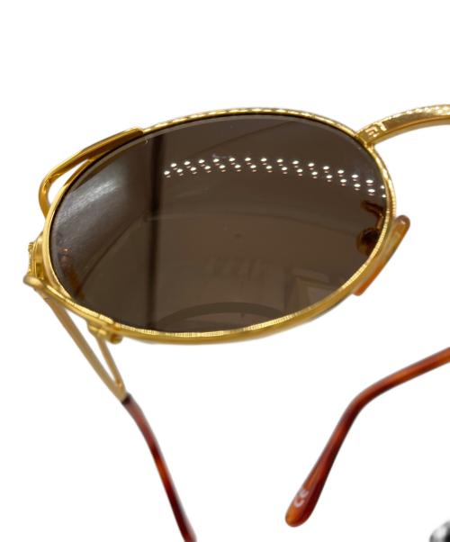 VERSACE（ヴェルサーチェ）VERSACE (ヴェルサーチェ) サングラス ゴールドの古着・服飾アイテム