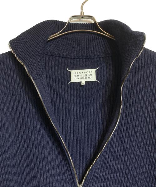 Maison Margiela（メゾンマルジェラ）Maison Margiela (メゾンマルジェラ) ドライバーズニット ネイビー サイズ:1の古着・服飾アイテム