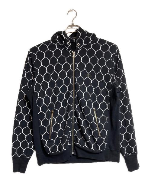 UNDERCOVER（アンダーカバー）UNDERCOVER (アンダーカバー) ジップパーカー ブラック サイズ:3の古着・服飾アイテム