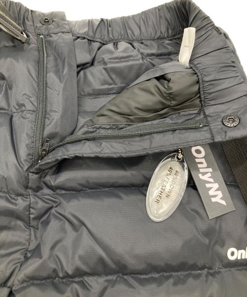ONLY NY（オンリーニューヨーク）ONLY NY (オンリーニューヨーク) ダウンパンツ ブラック サイズ:Sの古着・服飾アイテム