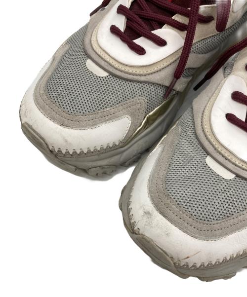 VALENTINO GARAVANI（ヴァレンティノ・ガラヴァーニ）VALENTINO GARAVANI (ヴァレンティノ・ガラヴァーニ) バウンス レイズドソール ダッドスニーカー グレー サイズ:41の古着・服飾アイテム