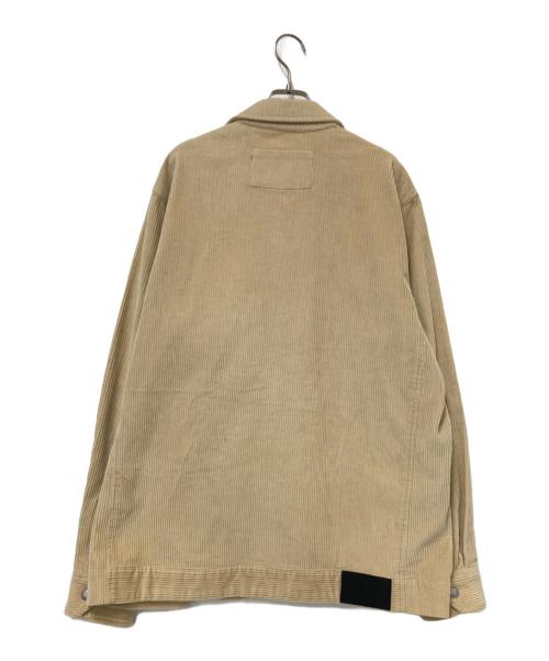 Calvin Klein Jeans（カルバンクラインジーンズ）Calvin Klein Jeans (カルバンクラインジーンズ) コーデュロイジャケット ベージュ サイズ:Lの古着・服飾アイテム