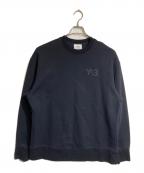 Y-3ワイスリー）の古着「M CLASSIC CHEST LOGO CREW SWEATSHIRT」｜ブラック