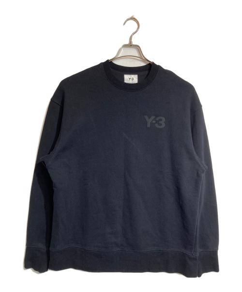 Y-3（ワイスリー）Y-3 (ワイスリー) M CLASSIC CHEST LOGO CREW SWEATSHIRT ブラック サイズ:Sの古着・服飾アイテム