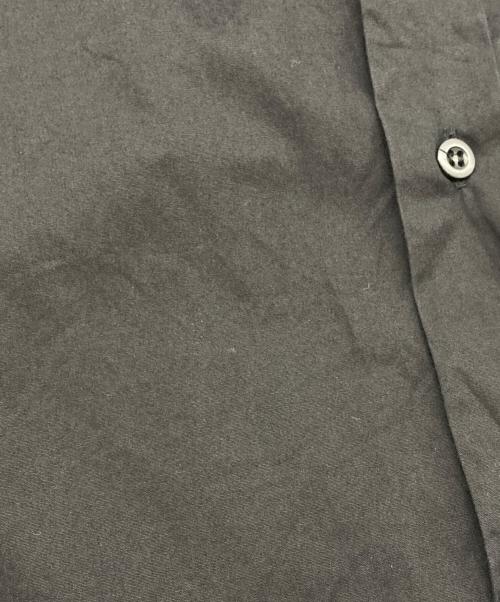 Y's（ワイズ）Y's (ワイズ) ボタン切替シャツ ブラック サイズ:3の古着・服飾アイテム