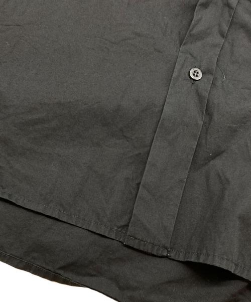 Y's（ワイズ）Y's (ワイズ) ボタン切替シャツ ブラック サイズ:3の古着・服飾アイテム