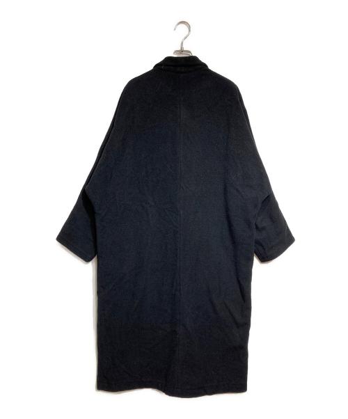 Y's（ワイズ）Y's (ワイズ) ウールフランネルドルマンコート/Wool flannel dolman coat ブラック サイズ:FREEの古着・服飾アイテム