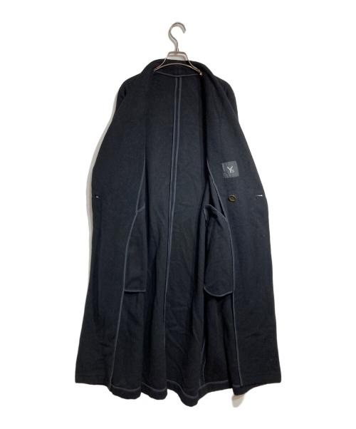 Y's（ワイズ）Y's (ワイズ) ウールフランネルドルマンコート/Wool flannel dolman coat ブラック サイズ:FREEの古着・服飾アイテム