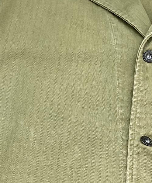 U'S NAVY（ユーエスネイビー）U'S NAVY (ユーエスネイビー) N-3 HBT jacket グリーン サイズ:不明の古着・服飾アイテム