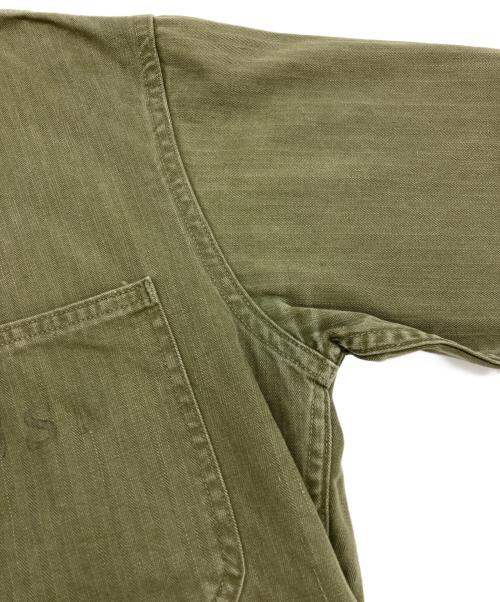 U'S NAVY（ユーエスネイビー）U'S NAVY (ユーエスネイビー) N-3 HBT jacket グリーン サイズ:不明の古着・服飾アイテム