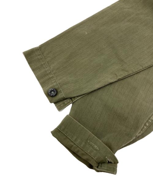 U'S NAVY（ユーエスネイビー）U'S NAVY (ユーエスネイビー) N-3 HBT jacket グリーン サイズ:不明の古着・服飾アイテム