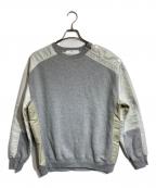 TOGA VIRILISトーガ ビリリース）の古着「Nylon sleeve sweatshirt」｜グレー