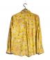TOGA ARCHIVES (トーガアーカイブス) 薔薇プリントレーヨンシルクシャツ イエロー サイズ:36：7000円