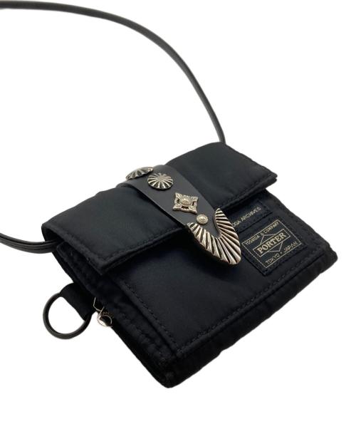 TOGA ARCHIVES（トーガアーカイブス）TOGA ARCHIVES (トーガアーカイブス) PORTER (ポーター) SHOULDER WALLET ブラックの古着・服飾アイテム