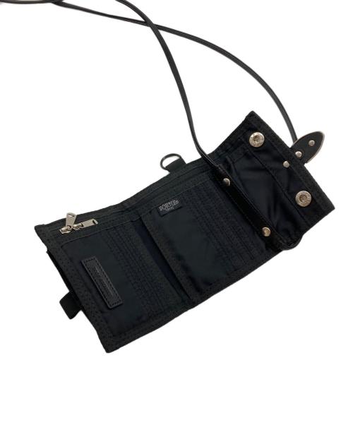 TOGA ARCHIVES（トーガアーカイブス）TOGA ARCHIVES (トーガアーカイブス) PORTER (ポーター) SHOULDER WALLET ブラックの古着・服飾アイテム