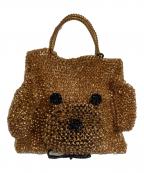 ANTEPRIMAアンテプリマ）の古着「アニマーレプードルバッグ」｜ブラウン