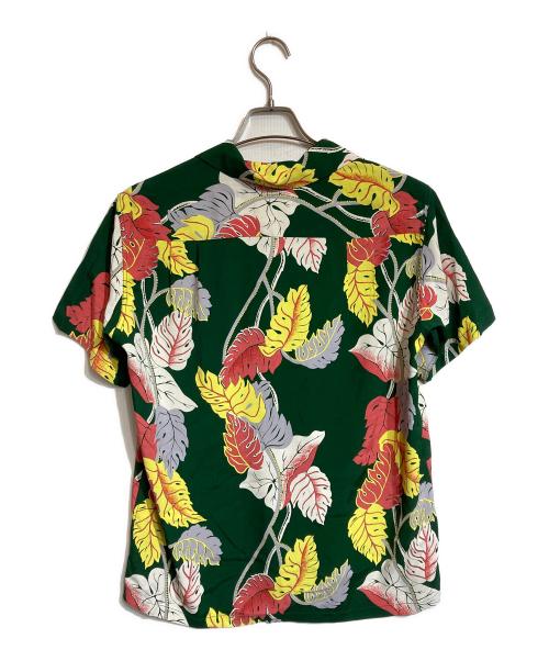 Duke Kahanamoku（デュークカハナモク）Duke Kahanamoku (デュークカハナモク) アロハシャツ グリーン サイズ:Sの古着・服飾アイテム