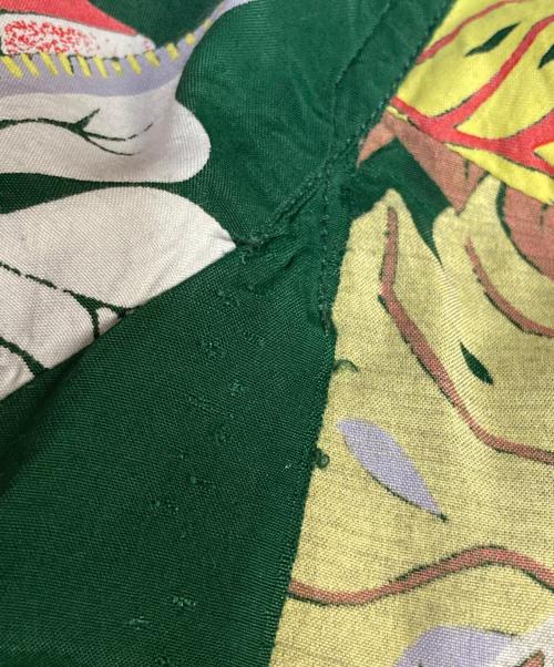 Duke Kahanamoku（デュークカハナモク）Duke Kahanamoku (デュークカハナモク) アロハシャツ グリーン サイズ:Sの古着・服飾アイテム