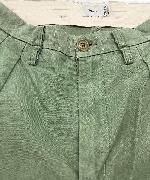 WTAPS（ダブルタップス）WTAPS (ダブルタップス) タックパンツ カーキ サイズ:01の古着・服飾アイテム