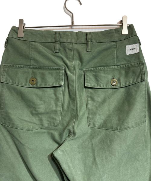 WTAPS（ダブルタップス）WTAPS (ダブルタップス) タックパンツ カーキ サイズ:01の古着・服飾アイテム