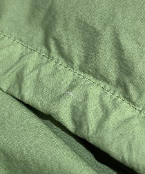 STONE ISLAND（ストーンアイランド）STONE ISLAND (ストーンアイランド) コンパスパッチ ハーフジップ オーバーシャツ グリーン サイズ:Lの古着・服飾アイテム