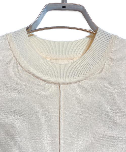 anuans（アニュアンス）anuans (アニュアンス) ナローシルエットニットワンピース アイボリー サイズ:Mの古着・服飾アイテム