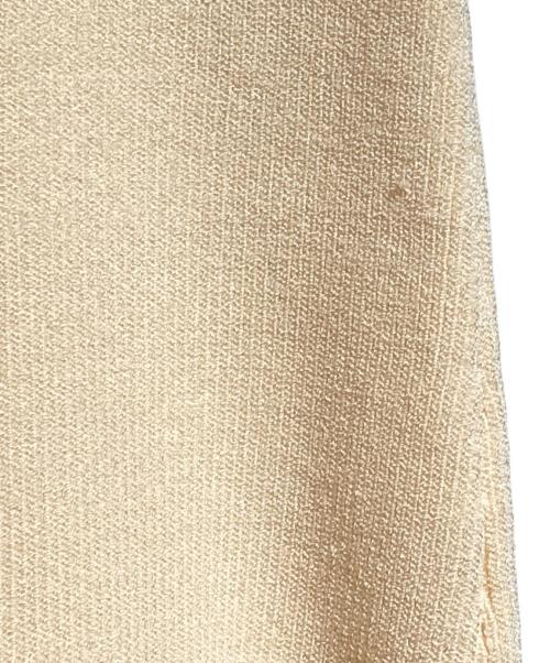 anuans（アニュアンス）anuans (アニュアンス) ナローシルエットニットワンピース アイボリー サイズ:Mの古着・服飾アイテム