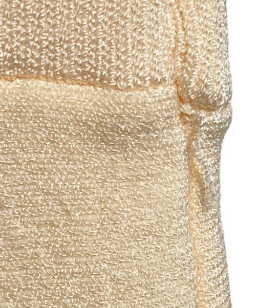 anuans（アニュアンス）anuans (アニュアンス) ナローシルエットニットワンピース アイボリー サイズ:Mの古着・服飾アイテム