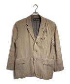 ISSEY MIYAKE WHITE LABELイッセイミヤケホワイトレーベル）の古着「シワプリーツジャケット」｜ベージュ