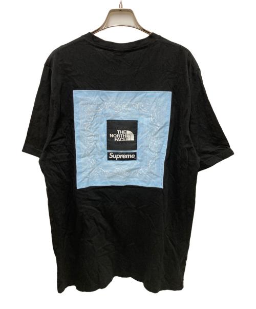 SUPREME（シュプリーム）SUPREME (シュプリーム) THE NORTH FACE (ザ ノース フェイス) Bandana Tee ブラック サイズ: Lの古着・服飾アイテム