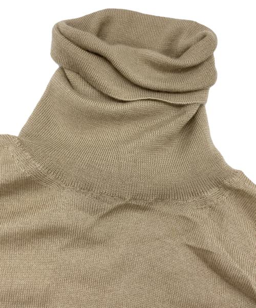 FENDI（フェンディ）FENDI (フェンディ) カシミアシルクノースリーブニット ベージュ サイズ:44の古着・服飾アイテム