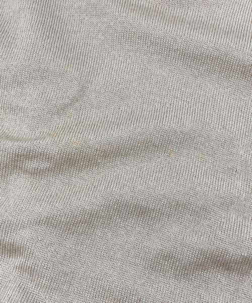 FENDI（フェンディ）FENDI (フェンディ) カシミアシルクノースリーブニット ベージュ サイズ:44の古着・服飾アイテム