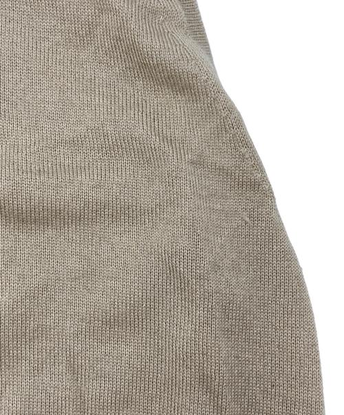 FENDI（フェンディ）FENDI (フェンディ) カシミアシルクノースリーブニット ベージュ サイズ:44の古着・服飾アイテム