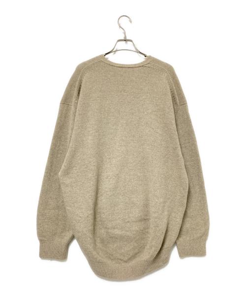 crepuscule（クレプスキュール）crepuscule (クレプスキュール) Vネックニット ベージュ サイズ:1の古着・服飾アイテム