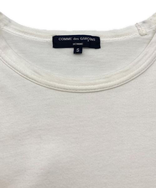 COMME des GARCONS HOMME（コムデギャルソン オム）COMME des GARCONS HOMME (コムデギャルソン オム) Tシャツ ホワイト サイズ:Sの古着・服飾アイテム