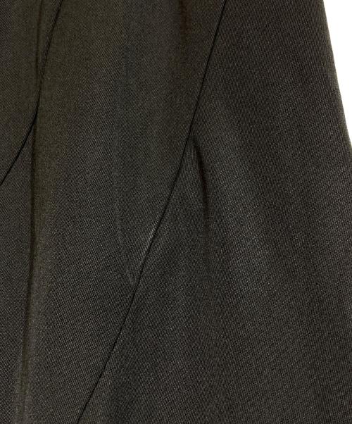 tricot COMME des GARCONS（トリココムデギャルソン）tricot COMME des GARCONS (トリココムデギャルソン) バイアスカットウールギャバジンスカート ブラック サイズ:Sの古着・服飾アイテム