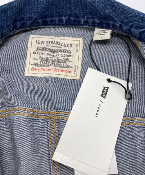 sacai（サカイ）sacai (サカイ) LEVI'S (リーバイス) 25SS MEN’S DENIM JACKET インディゴ サイズ:2の古着・服飾アイテム