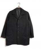 Yohji Yamamoto pour hommeヨウジヤマモト プールオム）の古着「AIRY MOSSER OUT POCKET」｜ブラック