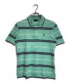 BURBERRY BLUE LABELバーバリーロンドンブルーレーベル）の古着「ポロシャツ」｜グリーン