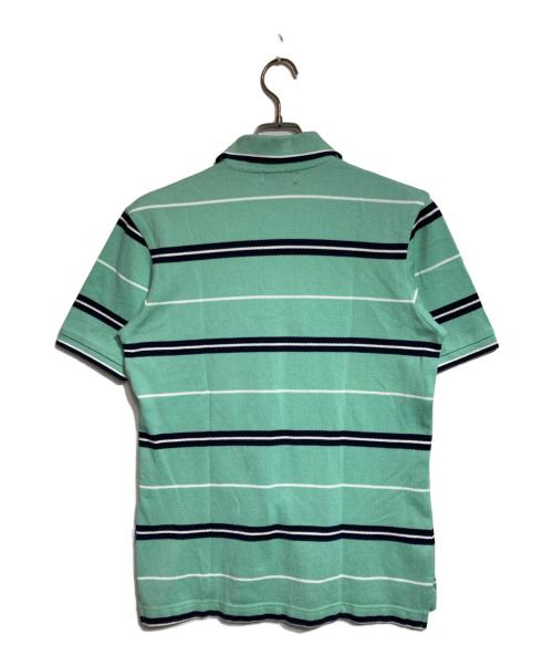 BURBERRY BLUE LABEL（バーバリーロンドンブルーレーベル）BURBERRY BLUE LABEL (バーバリーロンドンブルーレーベル) ポロシャツ グリーン サイズ:Ｍの古着・服飾アイテム